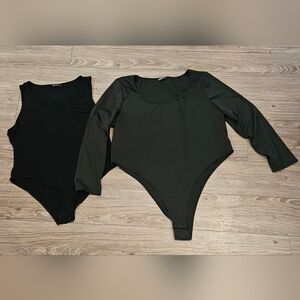 SHEIN Bodysuit Bundle - Sleeveless and Long-sleeve